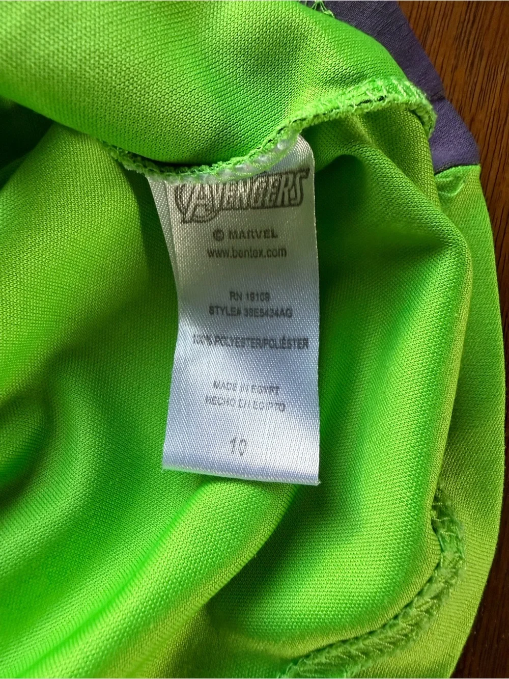 Marvel Hulk Kids Cosplay Superhero Outfit